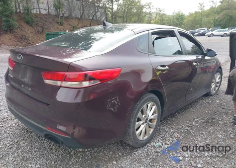2016 Kia Optima Lx z USA, uszkodzony, nr VIN 5XXGT4L33GG001686